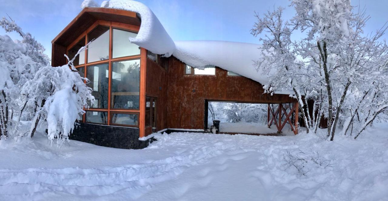 Chalet Cipres Las Trancas Buitenkant foto