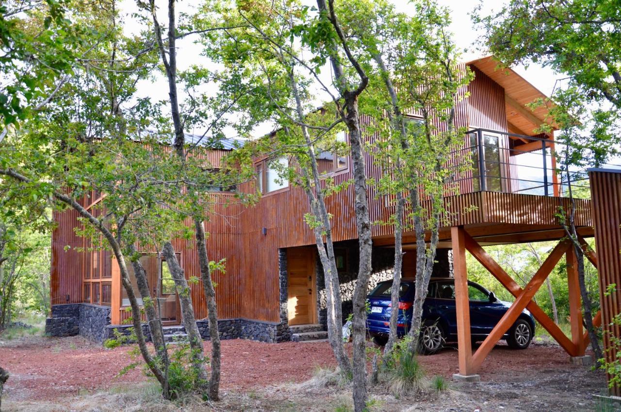 Chalet Cipres Las Trancas Buitenkant foto